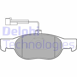 Sada brzdových platničiek kotúčovej brzdy Delphi Deutschland GmbH