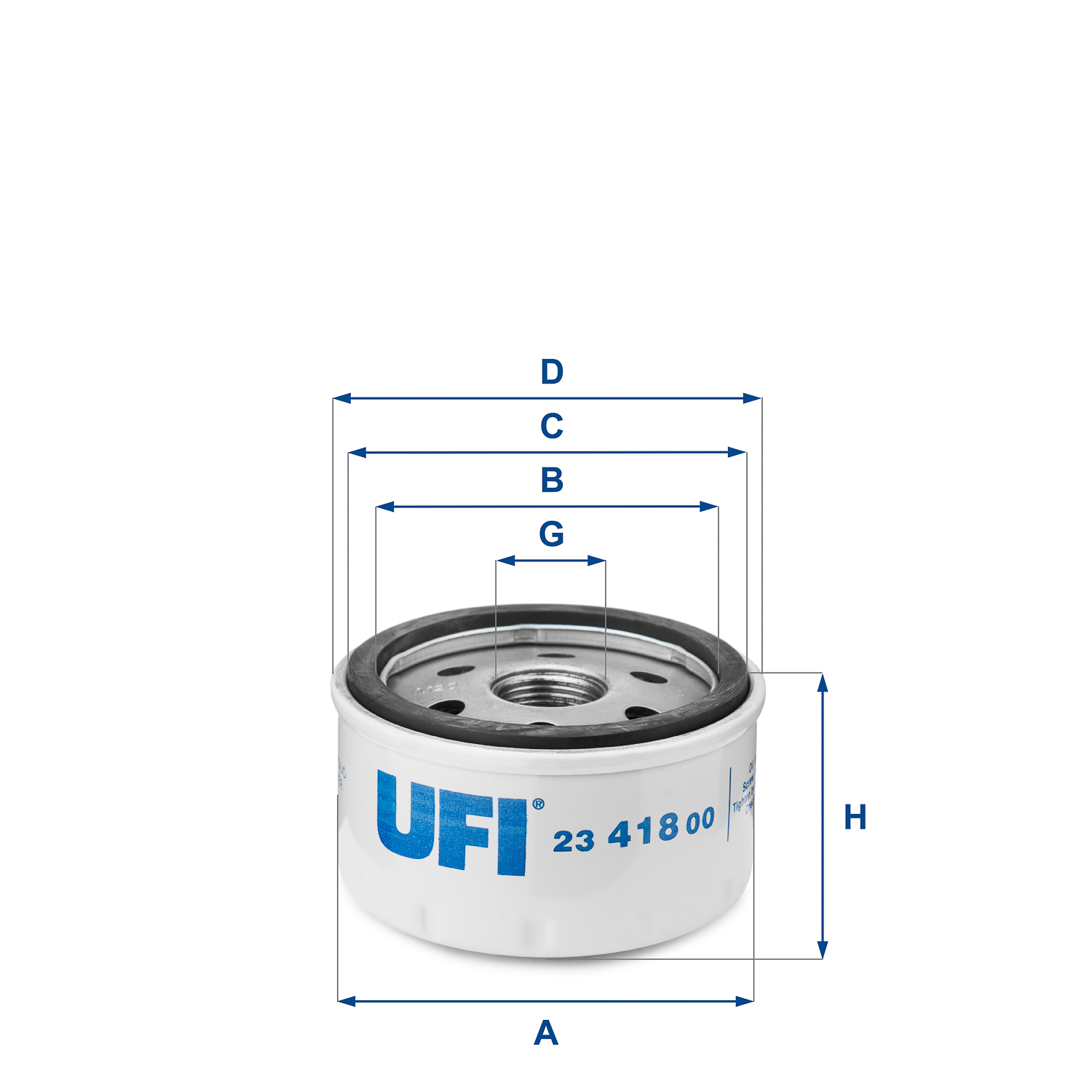 Olejový filter UFI OEM FILTERS SPA
