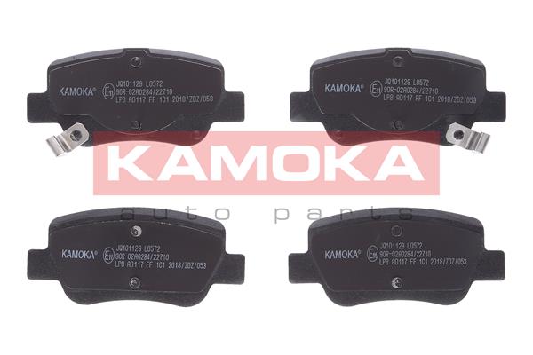 Sada brzdových platničiek kotúčovej brzdy Kamoka Auto Parts