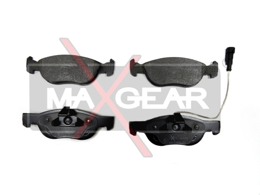 Sada brzdových platničiek kotúčovej brzdy MAXGEAR Automotive
