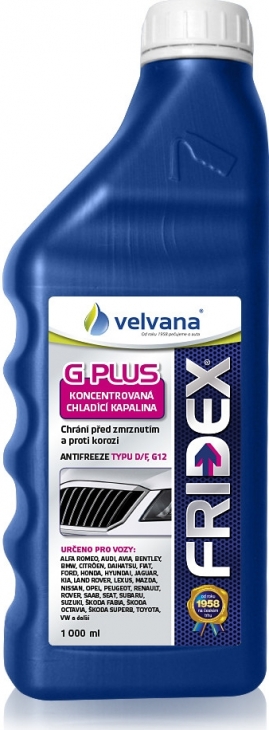 VELVANA Kvapalina chladiaca - FRIDEX G PLUS (G12+), 1l
