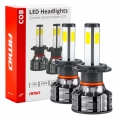 LED žiarovky hlavného svietenia H7 COB 4Side ...