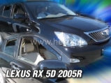 Deflektory na Lexus RX II, 5-dverová, r.v.: 2003 ...