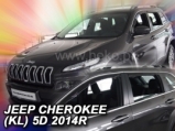 Deflektory na Jeep Cherokee, 5-dverová (+zadné), ...