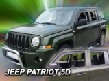 Deflektory na Jeep Patriot, 5-dverová (+zadné), ...