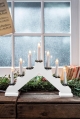 Svietnik MagicHome Vianoce, 7 LED teplá biela, ...